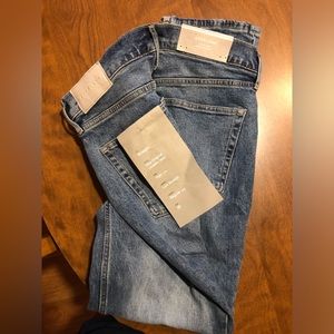 Everlane Women's Straight Leg Jeans - Medium Blue Wash